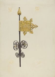 Weather Vane, c. 1938. Creator: Lucille Chabot