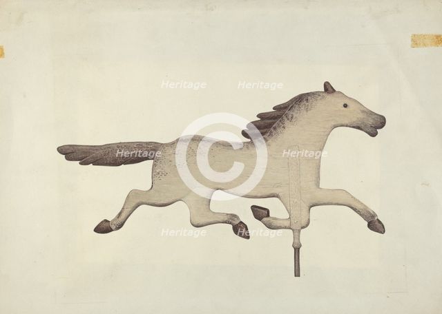 Weather Vane, c. 1938. Creator: Robert Pohle.