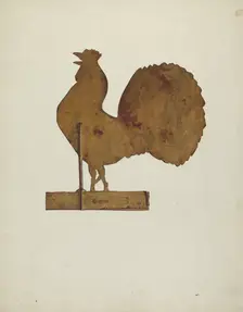 Weather Vane, c. 1938. Creator: Victor F Muollo