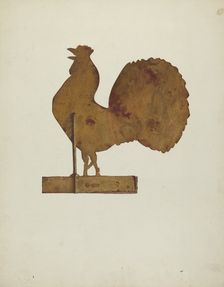 Weather Vane, c. 1938. Creator: Victor F Muollo