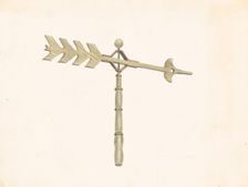 Weather Vane, c. 1939. Creator: Frank Eiseman