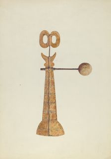 Weather Vane, c. 1939. Creator: Harriette Gale