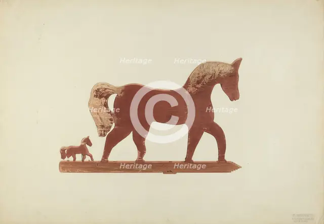 Weather Vane, c. 1939. Creator: John Sullivan.