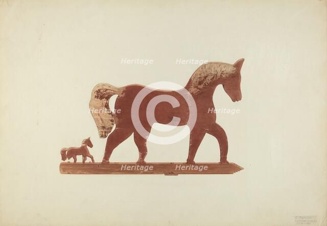 Weather Vane, c. 1939. Creator: John Sullivan.