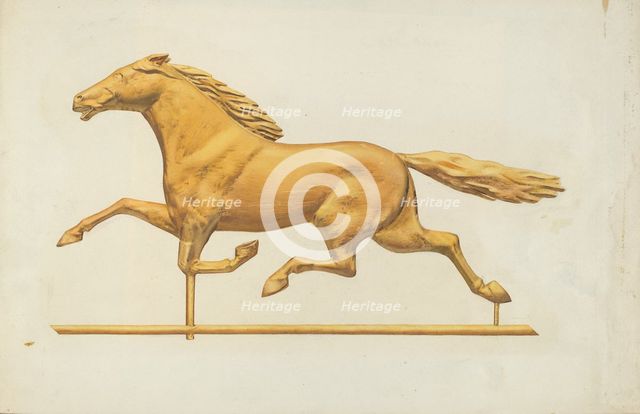 Weather Vane, c. 1939. Creator: Joseph Goldberg.