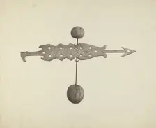 Weather Vane, c. 1939. Creator: Robert Pohle