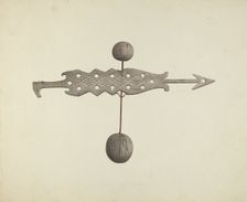 Weather Vane, c. 1939. Creator: Robert Pohle
