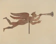 Weather Vane Finial, c. 1937. Creator: Eric Mose