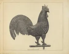 Weather Vane Finial, c. 1937. Creator: Filippo Porreca