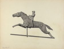 Weather Vane Finial, c. 1938. Creator: Helen Hobart