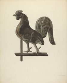 Weather Vane Finial, c. 1938. Creator: Philip Johnson