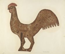 Weather Vane Finial, c. 1940. Creator: Nicholas Amantea