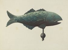 Weather Vane (Fish), 1935/1942. Creator: Unknown