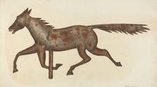 Weather Vane - Horse, c. 1940. Creator: Nicholas Amantea