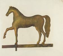 Weather Vane Horse, c. 1940. Creator: Gertrude Koch
