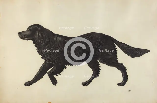Weather Vane Pattern, c. 1939. Creator: Edward L Loper.