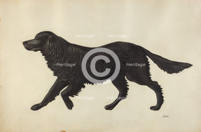 Weather Vane Pattern, c. 1939. Creator: Edward L Loper.