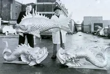 Weather vanes, Billingsgate Market, c1981. Artist: Anon