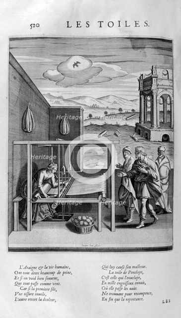 'Weaver', 1615. Artist: Leonard Gaultier