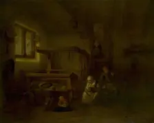 Weaver's Family, 1654. Creator: Cornelis Bega