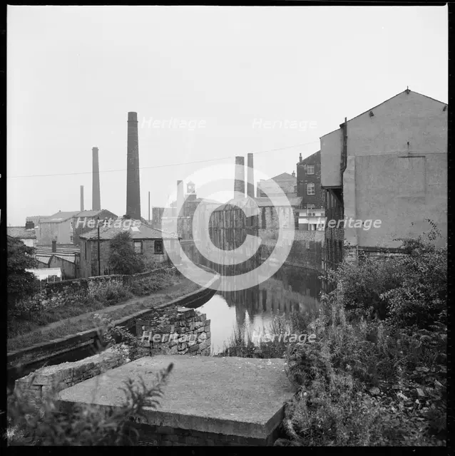 Weavers' Triangle, Burnley, Lancashire, 1966-1974. Creator: Eileen Deste.