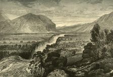 Weber River - Entrance to Echo Cañon 1874. Creator: John Filmer