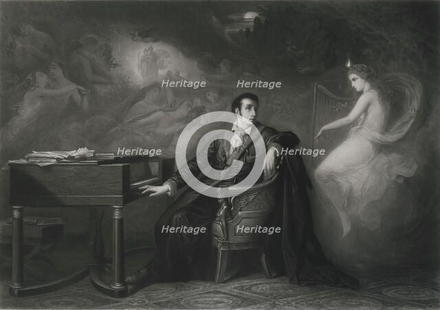 Weber's Last Thought, Mid of the 19th cen. Creator: Hamman, Edouard Jean Conrad (1819-1888).
