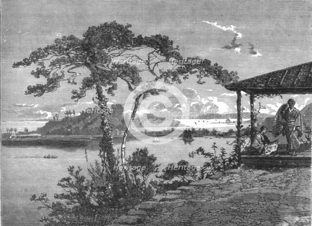 'Webster and Sivosima Islands, viewed from Kanasawa; A European Sojourn in Japan', 1875. Creator: Unknown.