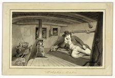 Webster's Cabin, n.d. Creators: Isaac Cruikshank, Paul Sandby, Isaac Robert Cruikshank
