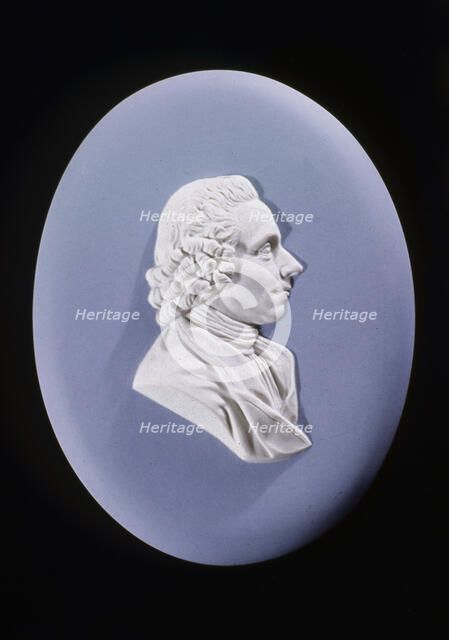 Wedgewood plaque of Joseph Priestley (1733-1804). Artist: Unknown