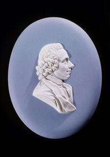 Wedgewood plaque of Joseph Priestley (1733-1804). Creator: Unknown