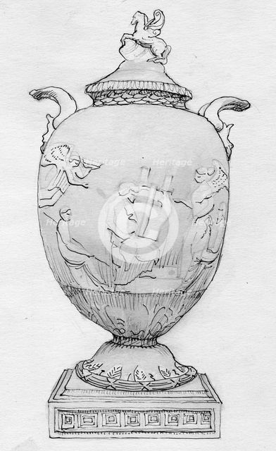 'Wedgewood vase, 1786', (1950). Pegasus Vase Creator: Shirley Markham.