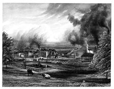 Wedgwood factory, Etruria, Hanley, Staffordshire, England. Creator: Unknown