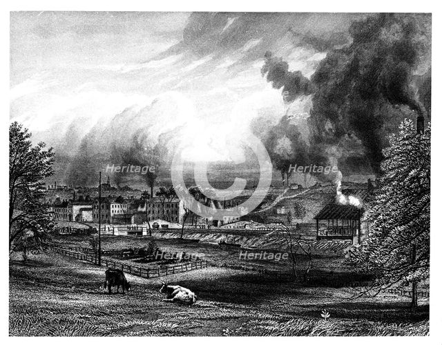 Wedgwood factory, Etruria, Hanley, Staffordshire, England. Creator: Unknown.