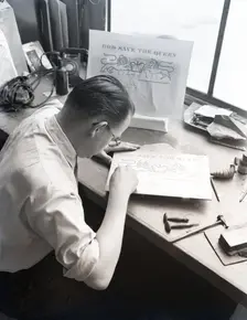 Wedgwood pottery production, Staffordshire, c1953. Creator: Arthur Charles Kirby Ware