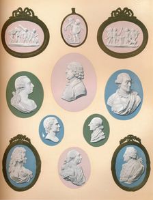 Wedgwood Portrait Medallions in the Possession of Messrs. Stoner & Evans, 1919