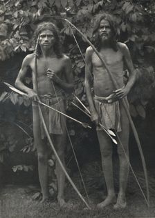 Wedda mit Bogen und Pfeilen 1926