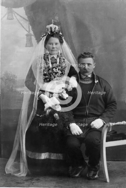 Wedding, 1914.  Creator: Hulda Radstrom.