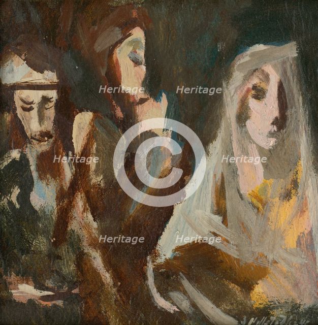 Wedding, 1942. Creator: Bedrich Hoffstädter.