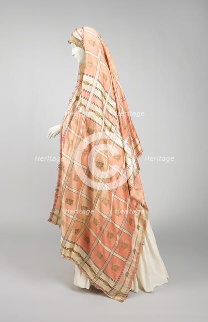 Wedding veil, Russian, first quarter 19th century. Creator: Unknown.