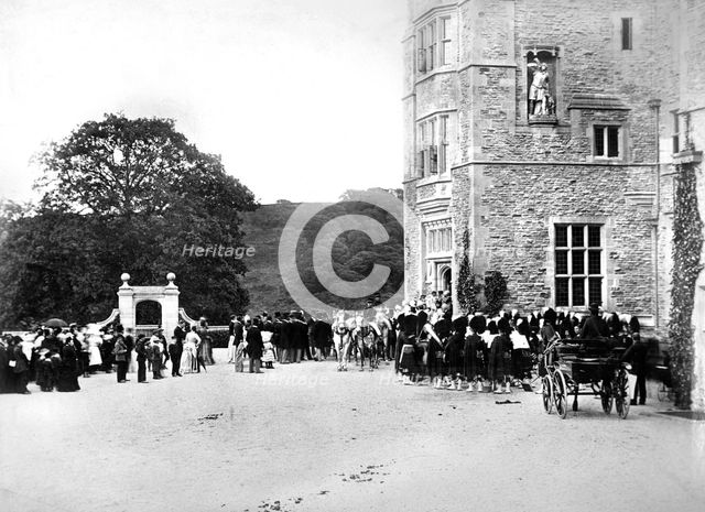 Wedding at Flete, c1882. Artist: Unknown