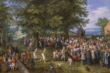 Wedding Banquet with the Archduke Albert and the Archduchess Isabel Clara Eugenia, c1612-c1613. Creator: Jan Brueghel the Elder