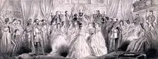 Wedding ceremony of Prince Edward and Princess Alexandra in St George's Chapel at Windsor Castle Artist: Anon