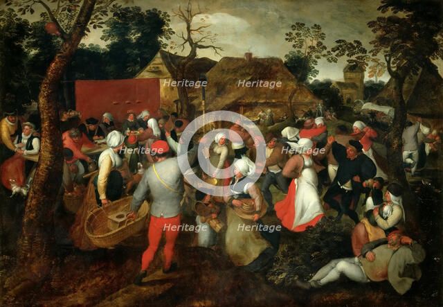 Wedding Dance, ca. 1600. Creator: Brueghel, Jan, the Elder (1568-1625).