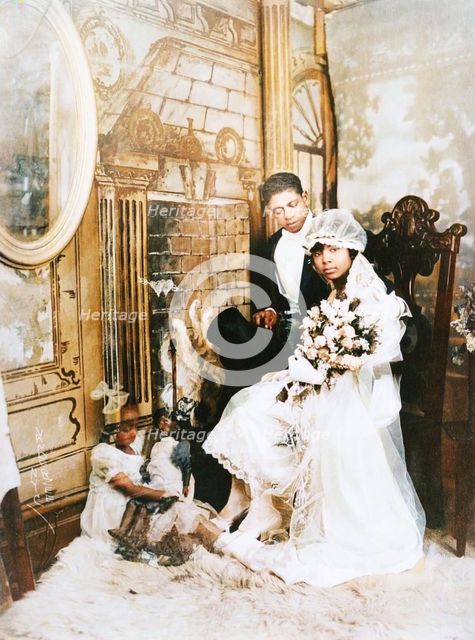 Wedding Day, Harlem, 1926, Printed 1974. Creator: James Van Der Zee.