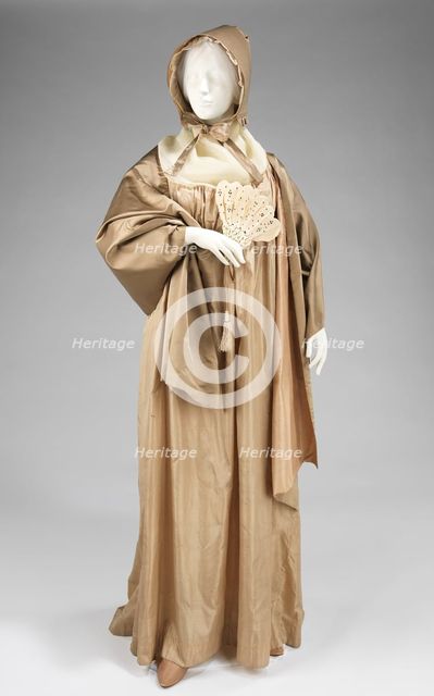 Wedding ensemble, American, 1808. Creator: Unknown.