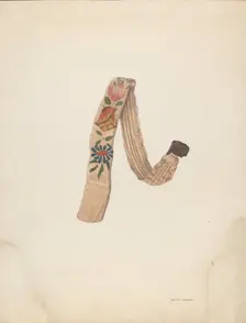 Wedding Garter, c. 1938. Creator: Syrena Swanson