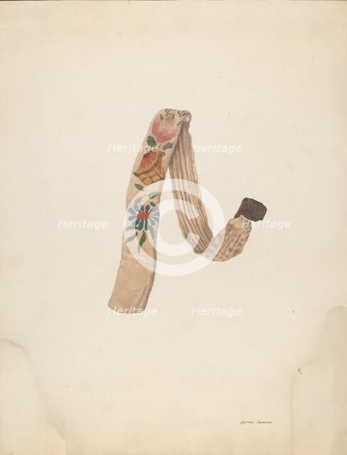 Wedding Garter, c. 1938. Creator: Syrena Swanson.