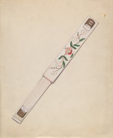 Wedding Garters, c. 1936. Creator: Ella Josephine Sterling