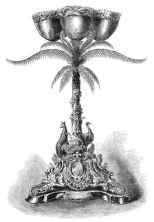 Wedding gift to the Princess of Wales from the ladies of Victoria, Australia, 1864. Creator: Unknown